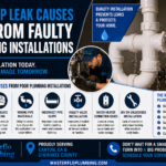 Top Leak Causes From Faulty Plumbing Installations